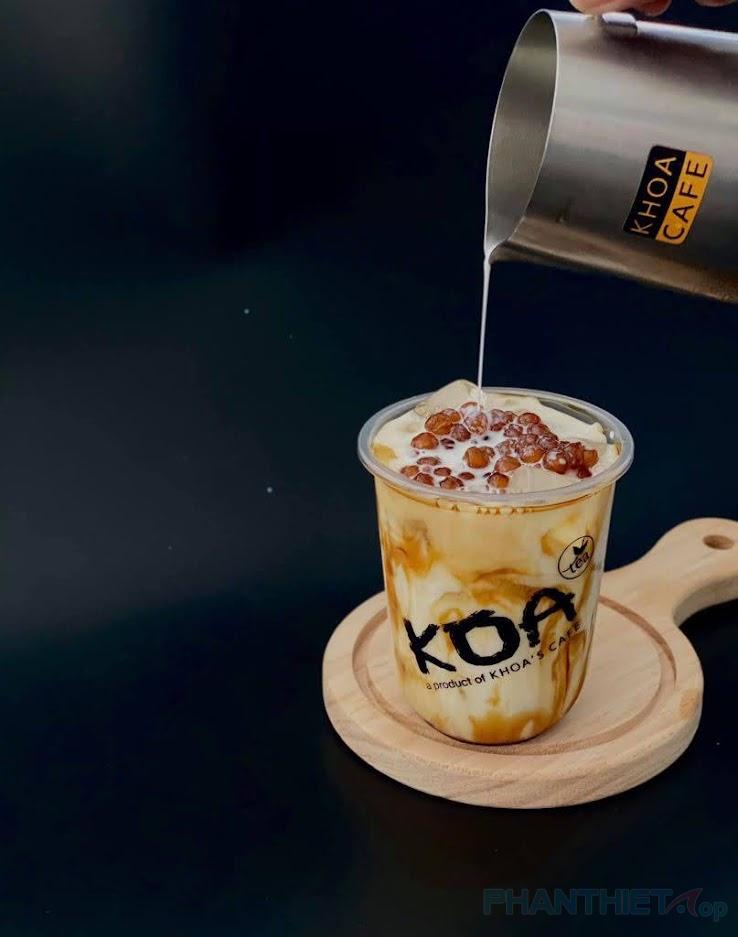 Trà sữa KOA Tea House – Quán trà sữa ngon Thành Phố Mũi Né